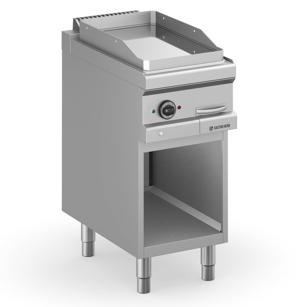 Elektrogrillplatte Serie 700 - 40/70 - glatt, verchromt