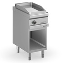 Elektrogrillplatte Serie 700 - 40/70 - glatt, verchromt