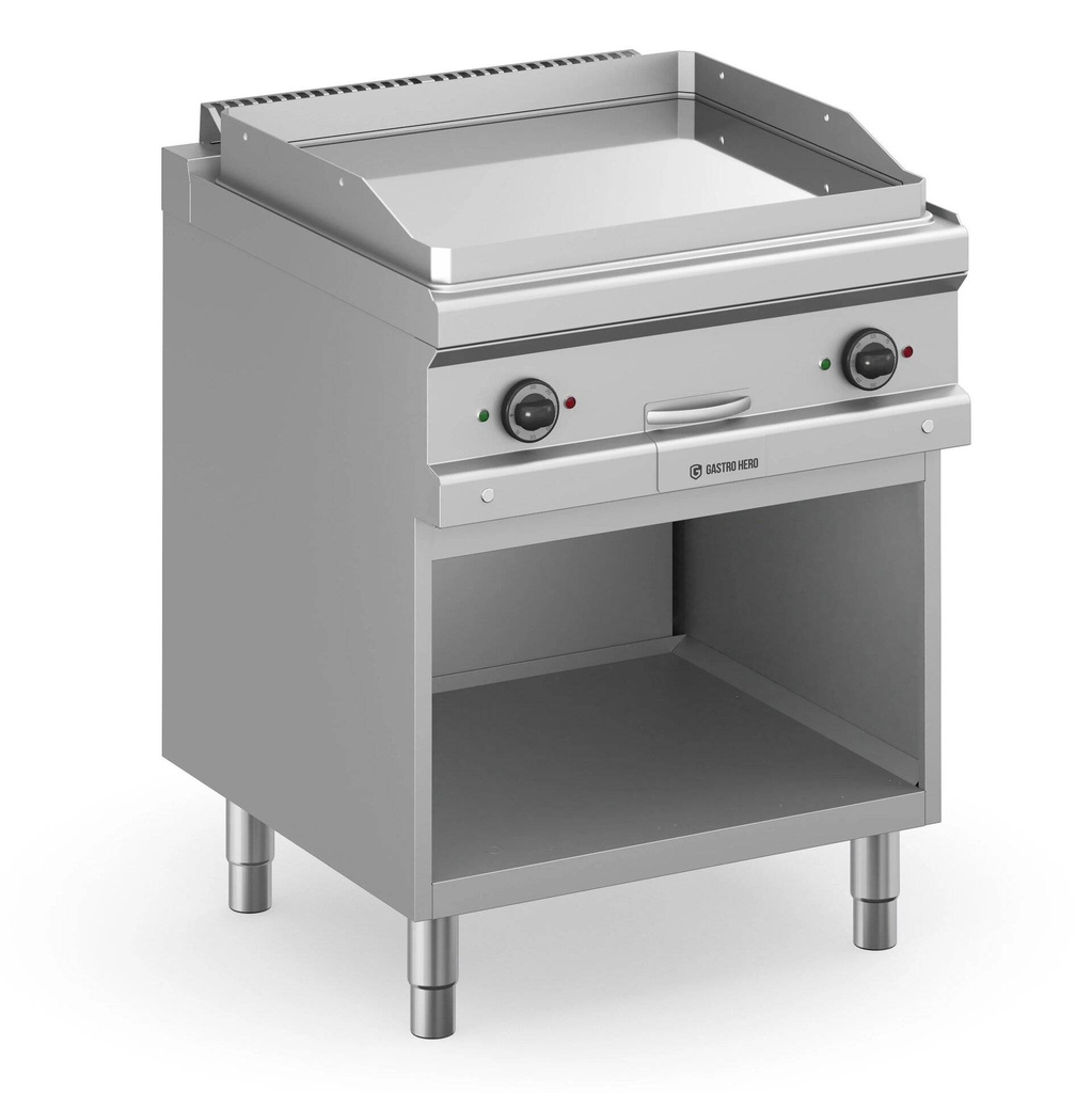 [D77EFTA7LC] Elektrogrillplatte Serie 700 - 70/70 - glatt, verchromt