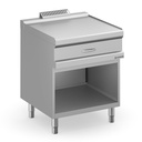 Neutralelement Serie 700 - 70/70 offener Unterbau, mit Schublade