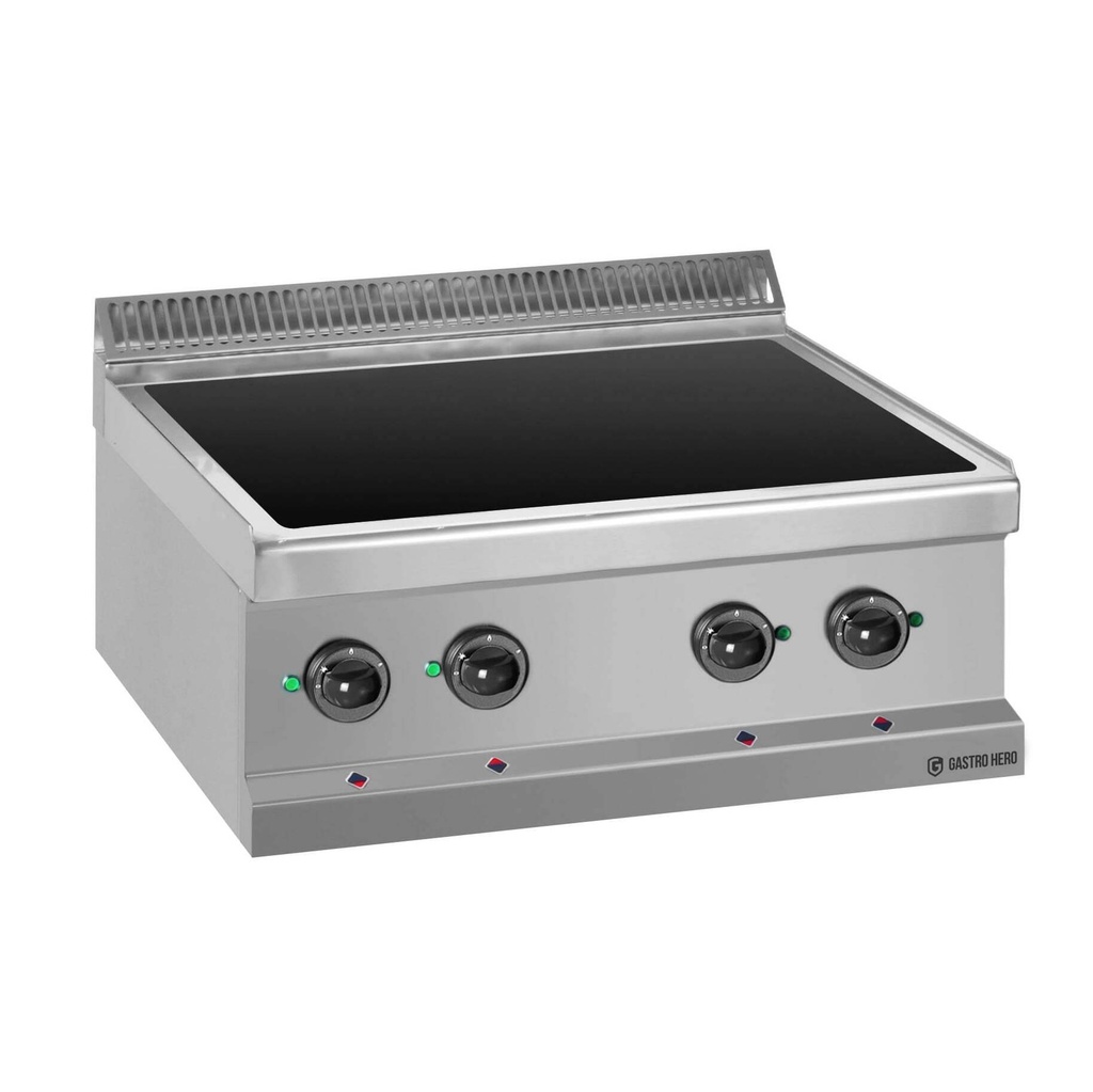 Ceranherd Serie 600 - 60/60 Tischgerät - 4 Kochfelder - 8,6 kW