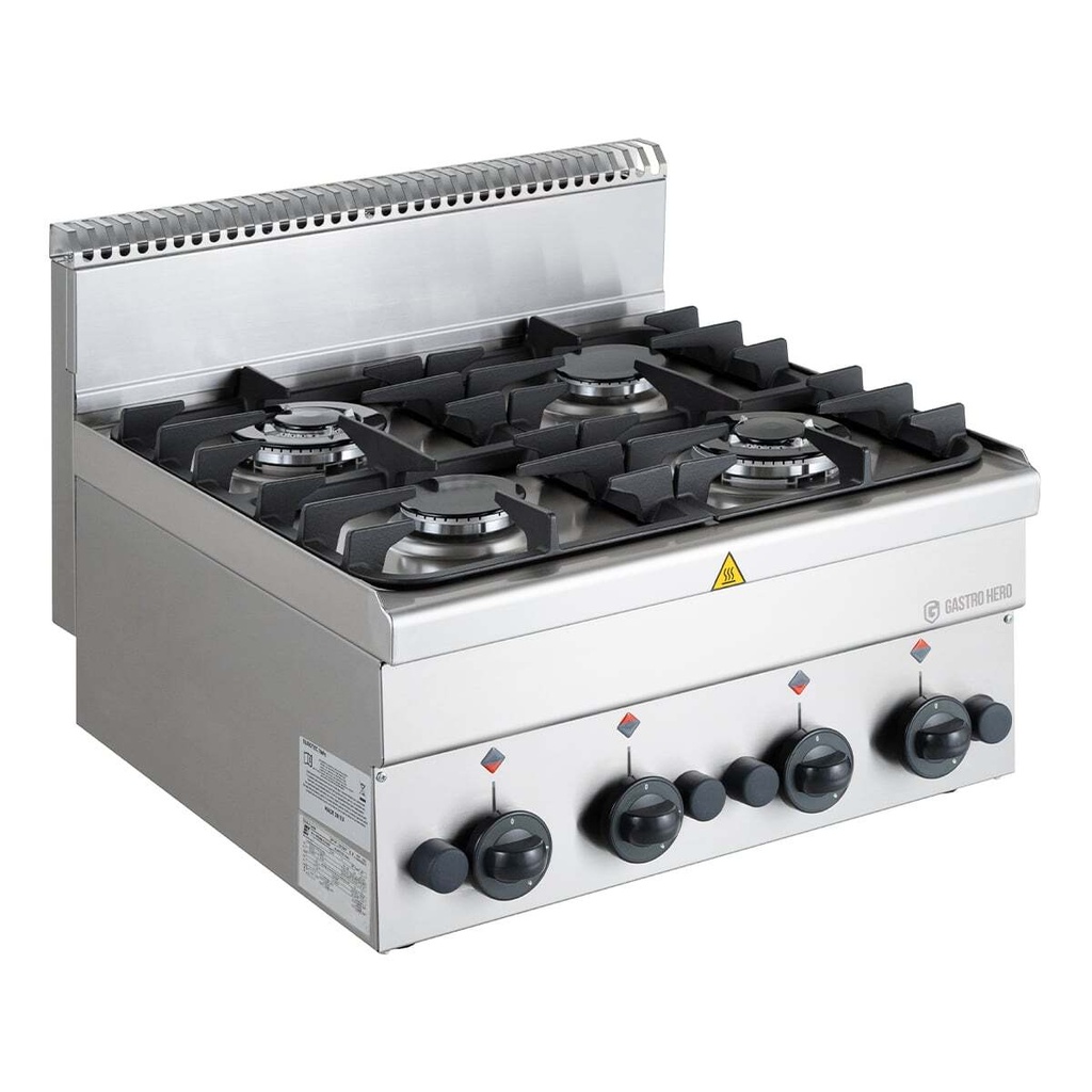 Gasherd Serie 600 - 60/60 - Tischgerät - 11,7 kW