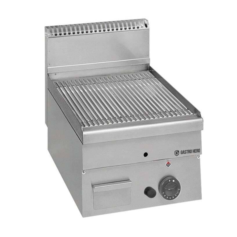 Gas-Grillplatte Serie 600 - 40/60 - gerillt - Tischgerät - 5,1 kW