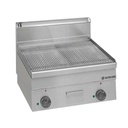 Elektro-Grillplatte Serie 600 - 60/60 - gerillt - Tischgerät - 7,5 kW