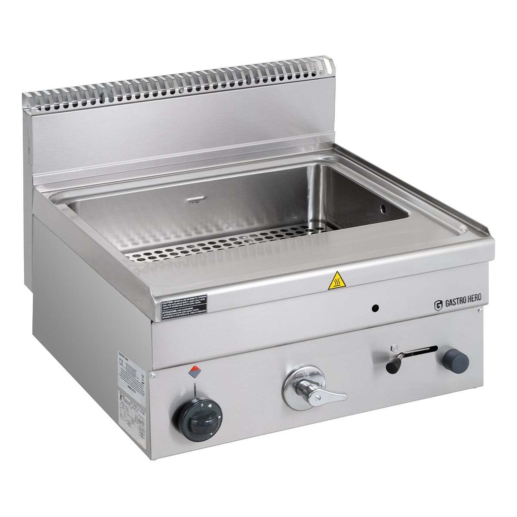 Gas-Nudelkocher Serie 600 - 60/60 - 25 Liter - Tischgerät - 11 kW