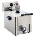 Elektro-Fritteuse ECO 10 Liter mit Ablasshahn
