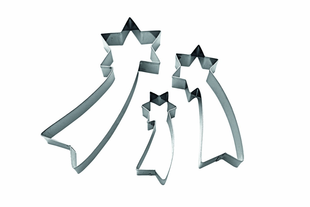 [199761] Ausstecher aus Edelstahl, Satz 3-teilig