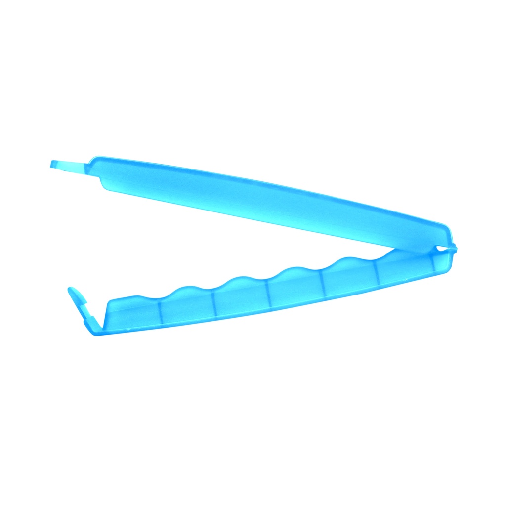 [391901] Verschluss-Clip aus Polypropylen, 175 mm, blau