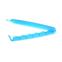 Verschluss-Clip aus Polypropylen, 175 mm, blau