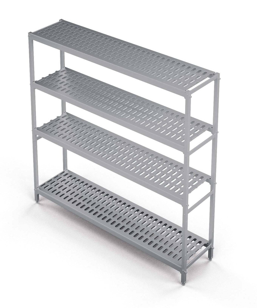 [L1500-4M4] Standregal Profi 1590 x 400 x 1670 mm, 4 Böden