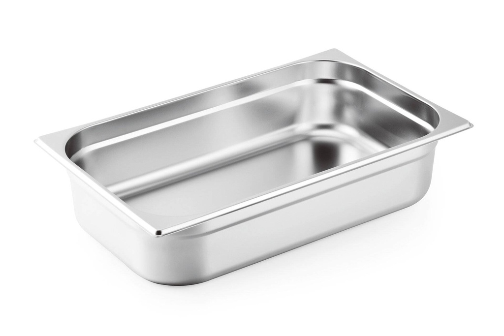 6 x "BASIC" Gastronormbehälter 2/1 - 100 mm Tiefe