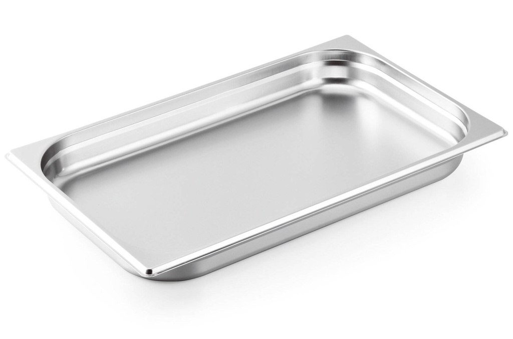 6 x "BASIC" Gastronormbehälter 2/1 - 40 mm Tiefe